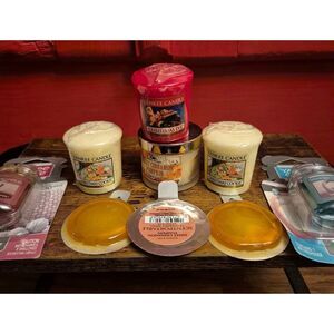 10 Piece Fragrance Lot Yankee Candle Slatkin Candle Car Freshners Stocking Stuff